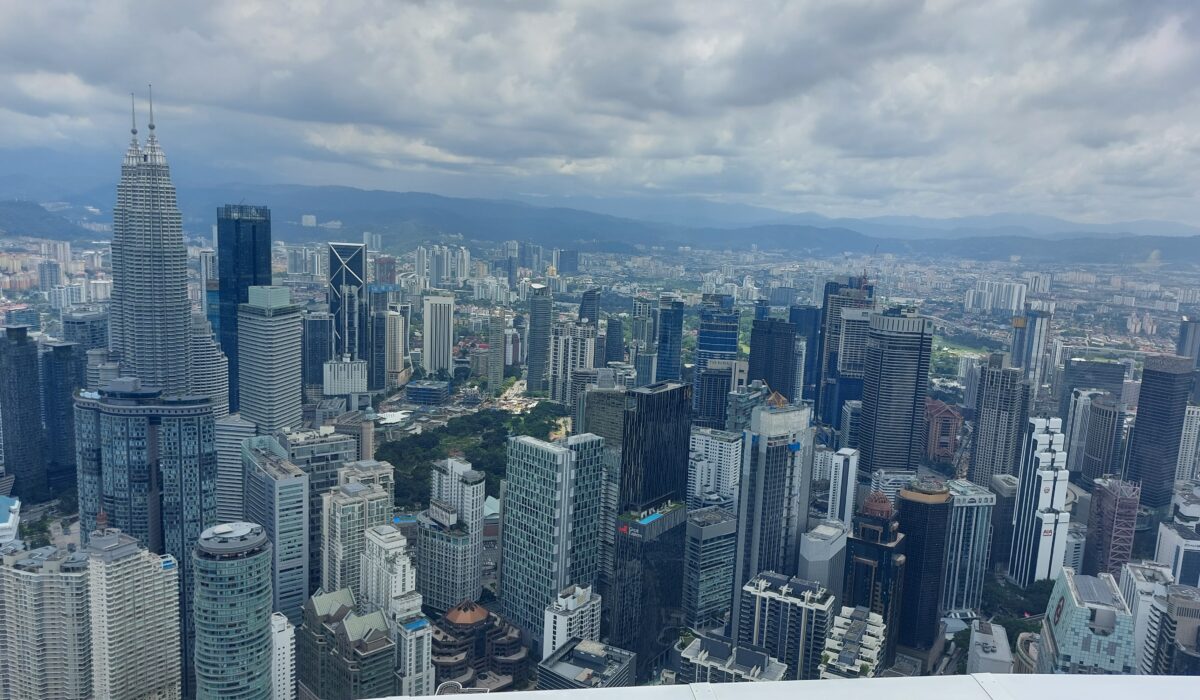 View from top of the Kuala Lumpur Tower